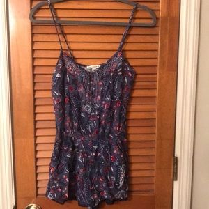 Paisley romper